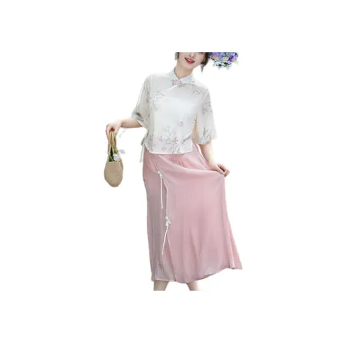 SIXUSICHOU Женские комплекты с юбкой