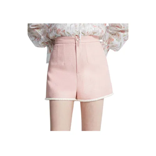 Caroline SS24 Повседневные шорты Женские Персиково-розовый