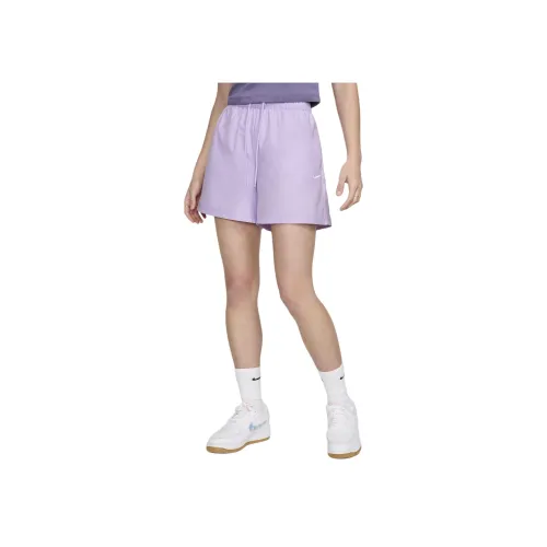 nike Sportswear Essentials Повседневные шорты Женские Пыльно-фиолетовый