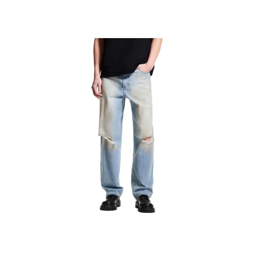 JACK JONES E42 Medium Denim Blue Men's Jeans JACK JONES E42 Средний деним синий мужской джинсы