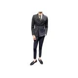 Темно-серый комплект из трех предметов