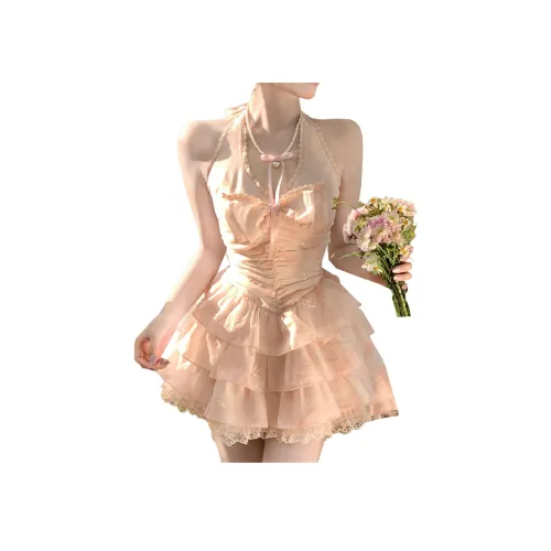 Lan Miao Без рукавов Платье Женское