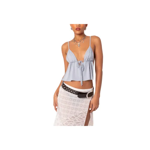 Edikted Rylee Галстук Передняя часть Открыто Спина Топ Топ на бретелях Женские