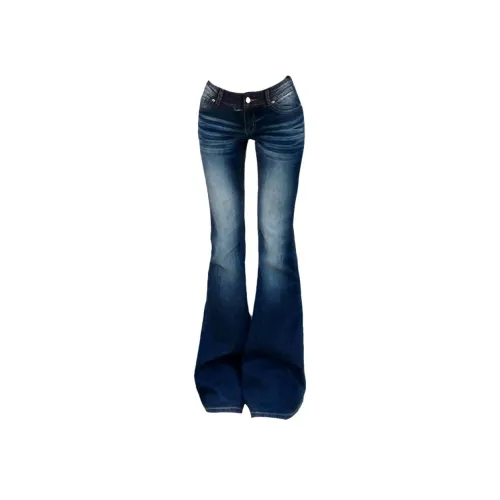 JOPPTI Blue Women's Jeans JOPPTI Синий Женские Джинсы