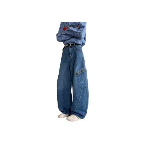 W7H1 Унисекс Джинсы