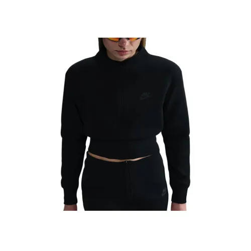 Nike Sportswear Tech Fleece Свитшот Женский Черный