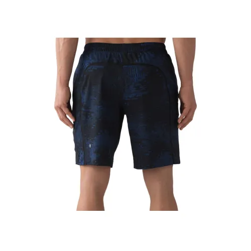 lululemon Pace Breaker Повседневные шорты Мужские Темно-синий Штормовой