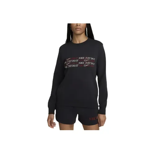 Nike Sportswear Club Флис Толстовка Женская Черная