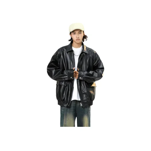 GWAF Унисекс Кожаные Куртки