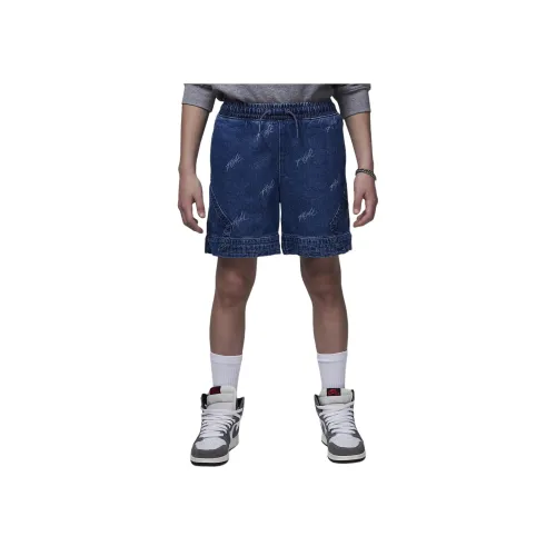 Jordan MJ Flight Heritage Синий Серый Kids Short
