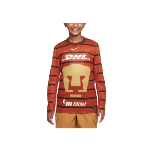 nike T-рубашка BONFIRE оранжевая детская