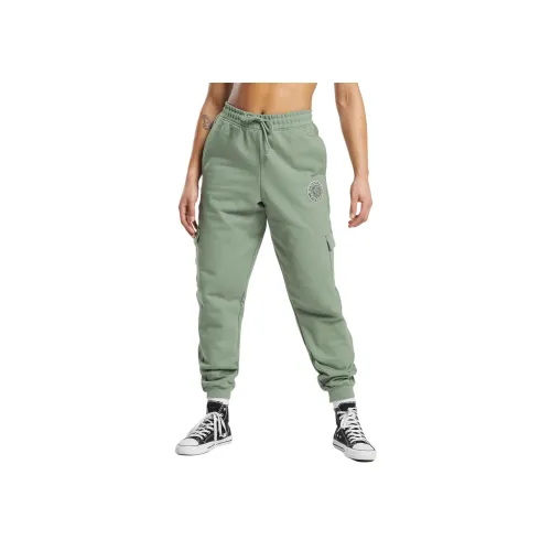 GYMSHARK Вязаные спортивные брюки женские зеленые