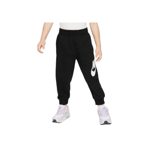 Nike Sportswear Club French Terry Joggers Вязаные тренировочные штаны для малыша черные