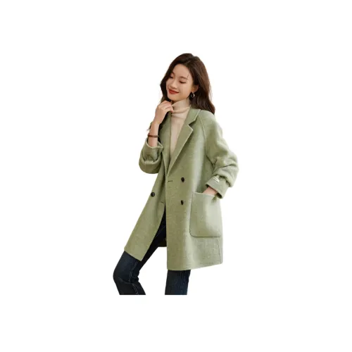 Mo Han Yi Mei Куртка Женская Светло-Зеленая