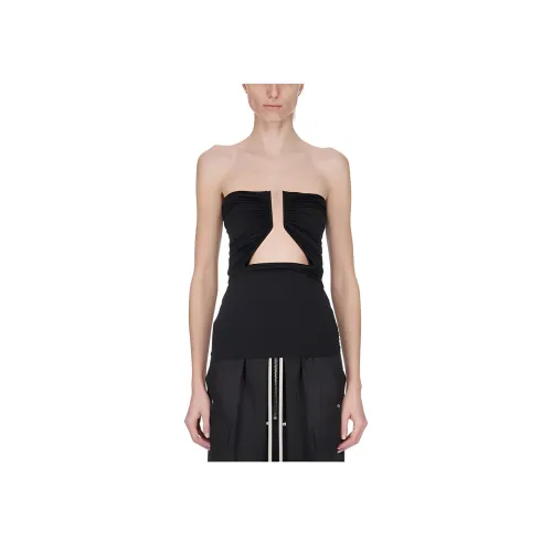 RICK OWENS Черные Женские Т-рубашки