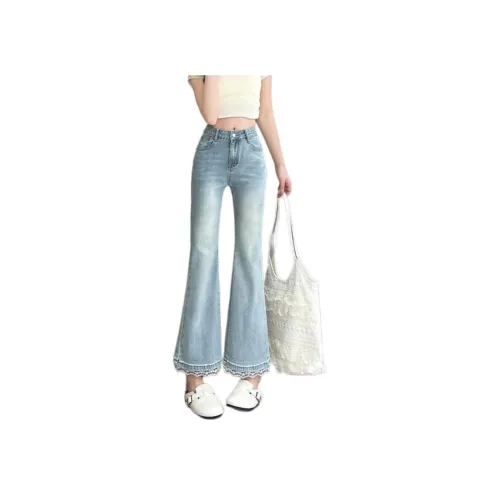 GOSO Светло-синие Женские Джинсы