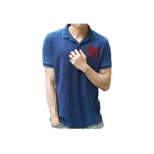 SUPERDRY Indigo Washed Men's Polo