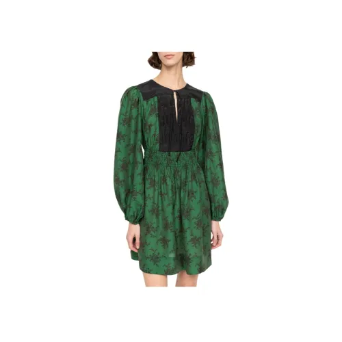 Sea New York Длинное платье с длинными рукавами женское