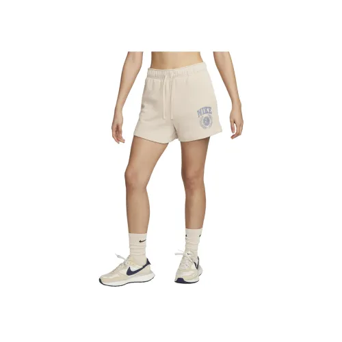 Nike Sportswear Club Флис Спортивные шорты Женские Абрикос