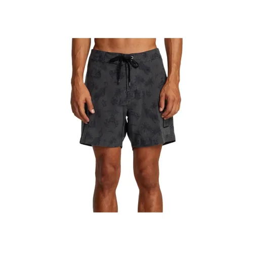 RVCA FW24 Повседневные шорты Мужские Черные