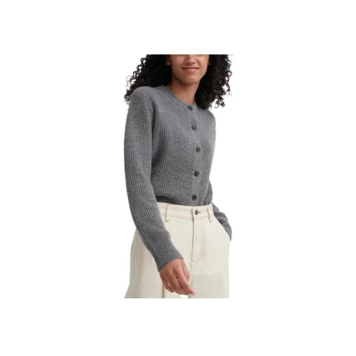 UNIQLO Свинцово-серый Женский Трикотаж