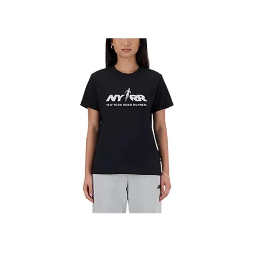 New Balance Run For Life T-Shirt Женская Черная
