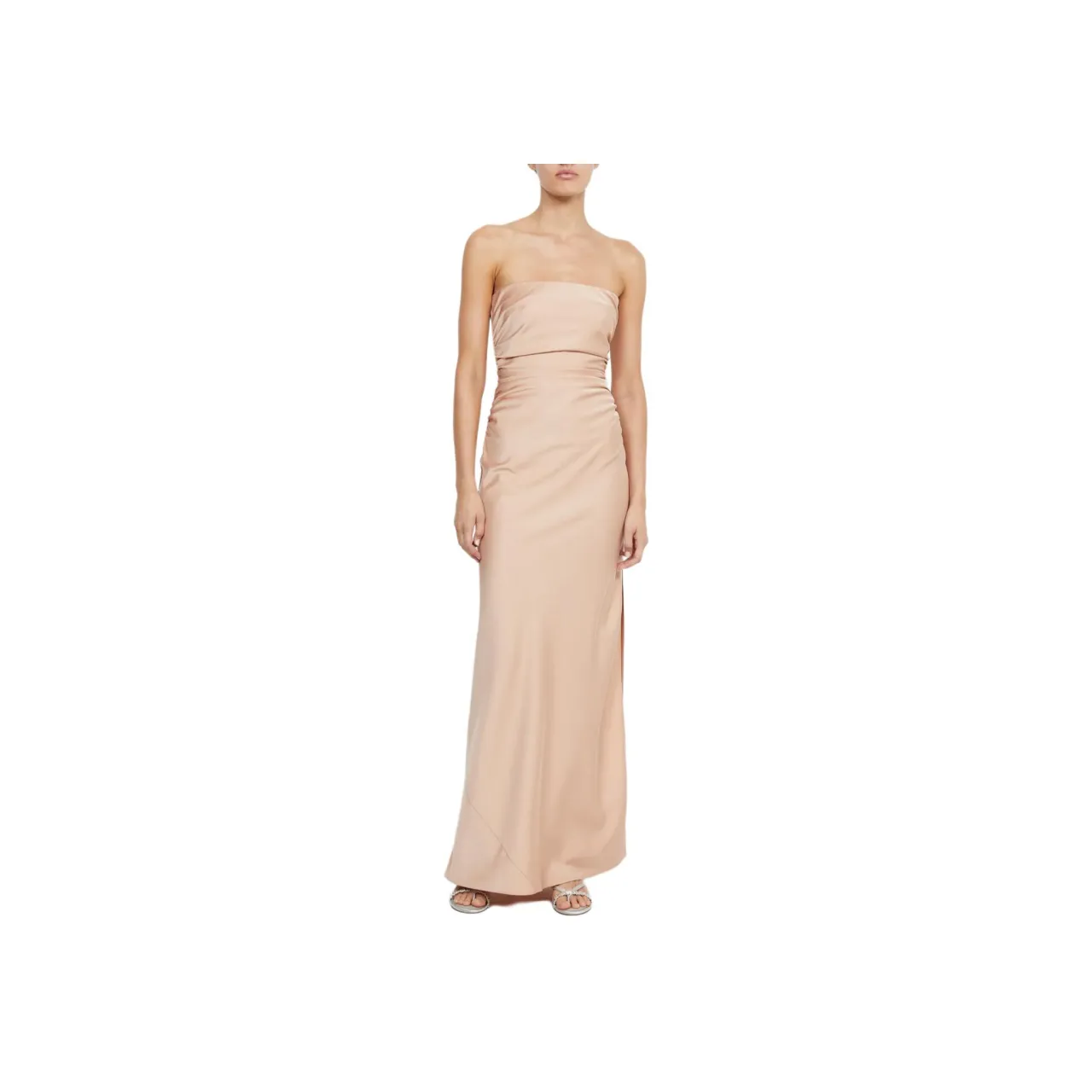knee length dresses for ladies Haze Maxi Dress in White main image 1