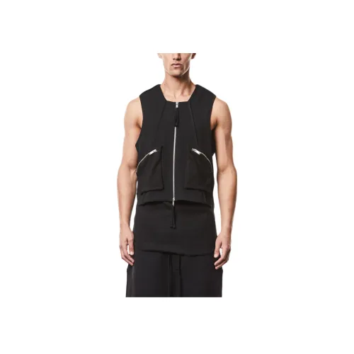 Thom Krom Мужские черные жилеты