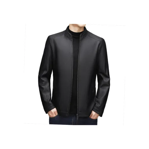 UZXJ Унисекс Кожаные куртки