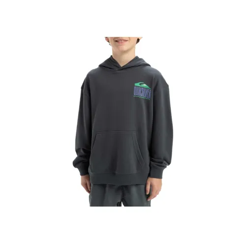 Quiksilver Темно-серый Школьный возраст Свитшот