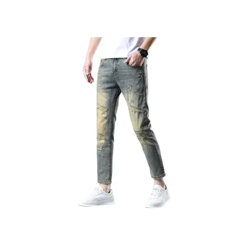 CHENYING Винтаж Мужские Джинсы