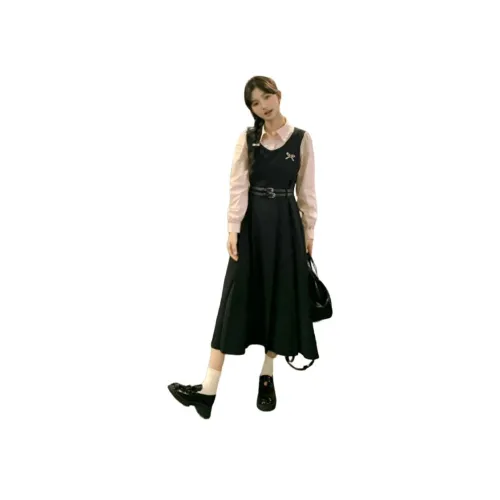 BVODE Длинное платье с длинными рукавами женское