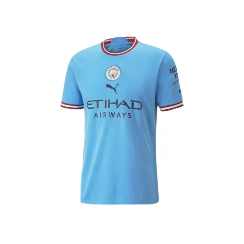 PUMA Manchester City Football Club Синий Мужской Футбольный Джерси