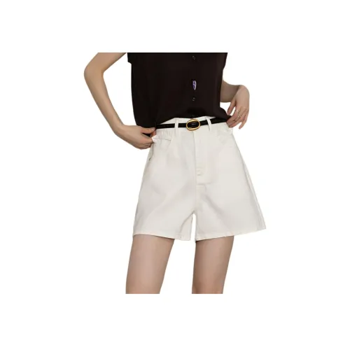 Dme Ecru Узкая версия Верхняя ширина A Линия Силуэт, Освежающий Молодежный Женские Джинсы