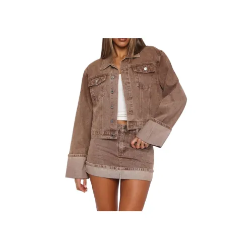 WHITE FOX Mini Skirt Джинсовые короткие юбки Женские