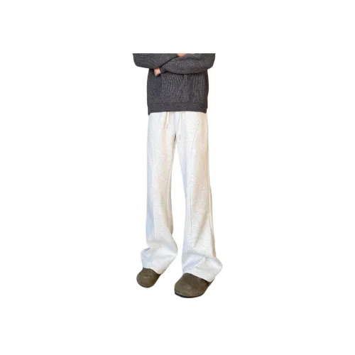 Dark Horse Бело-серый вереск Унисекс Повседневные брюки
