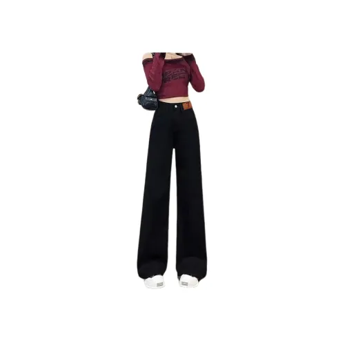 7 SEVFUN Черные Женские Джинсы