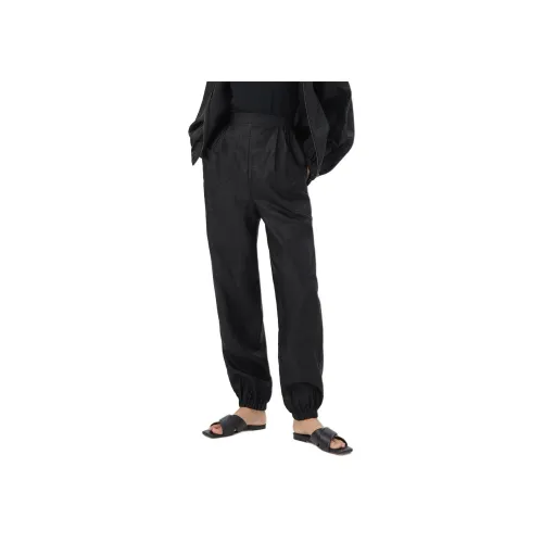 GOELIA Повседневные брюки Женские Черный