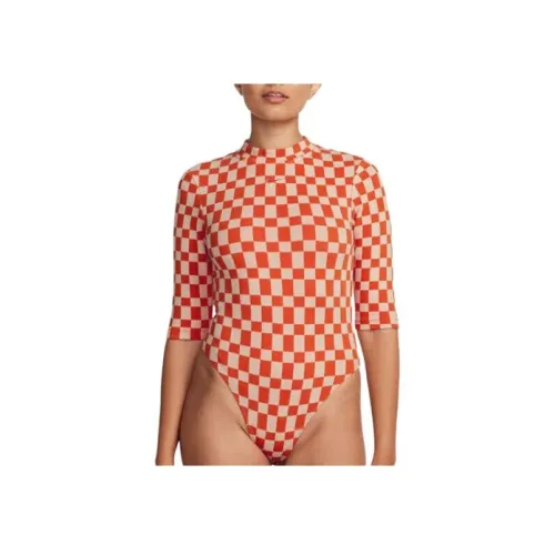 nike SS24 Комбинезон Женский Оранжевый Красный