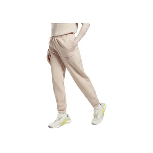 Reebok Vector Graphic JOGGER Вязаные тренировочные брюки женские розовые