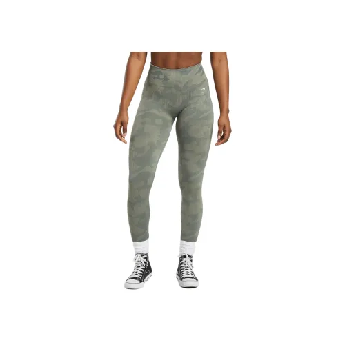 GYMSHARK Adapt Леггинсы Женские Chalk Green