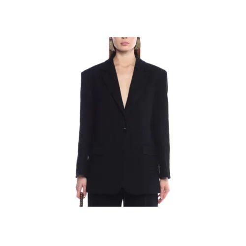 Sandro Бизнес Костюм Пальто Женское Черное