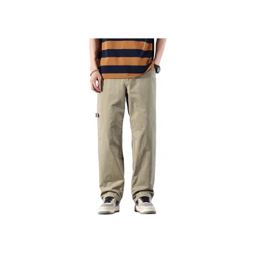 FRALAARRI Абрикос Мужские Повседневные Штаны