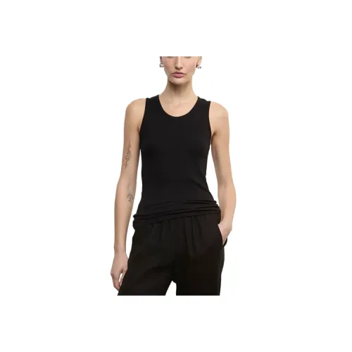 ENZA COSTA Черные Женские Майки