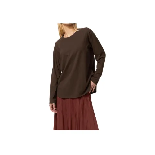 UNIQLO Коричневый Женские T-рубашки