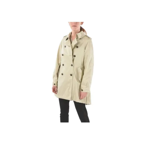 WOOLRICH Экрю Женский Тренч
