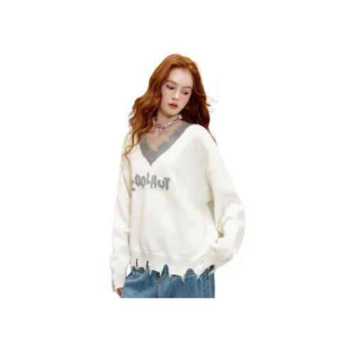 Coolhut Белый Женские Свитера