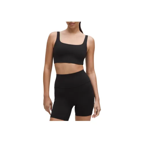 lululemon Bend This Спортивное белье Женское Черный Черный