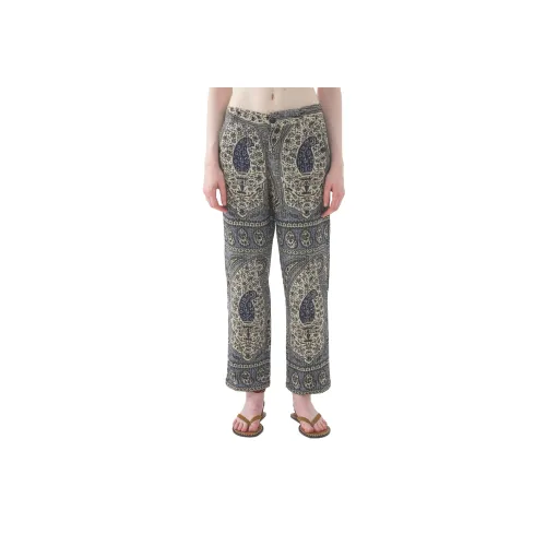 ANTIK BATIK Черные Женские Повседневные Штаны