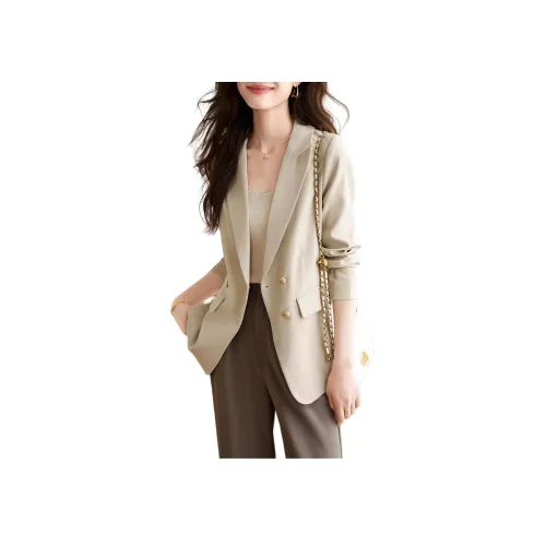 Mo Han Yi Mei Бизнес-костюм женский бежевый
